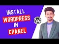 How to Install WordPress on Live Domain using Cpanel | Ultimate Cpanel WordPress Installation Guide