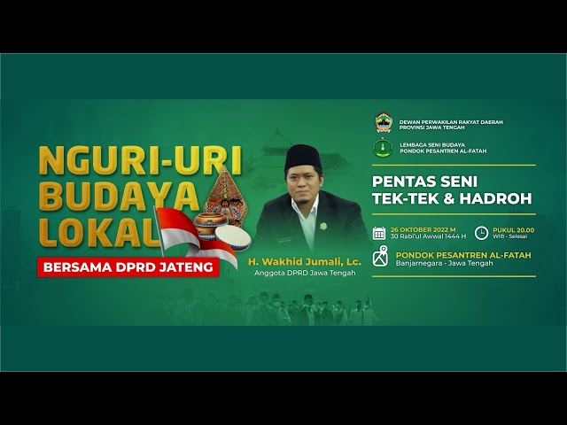 NGURI - NGURI BUDAYA LOKAL BERSAMA PONDOK PESANTREN AL FATAH class=