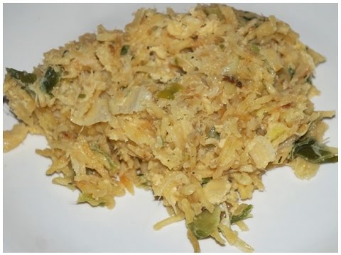 RECEITA: BACALHAU À BRÁS