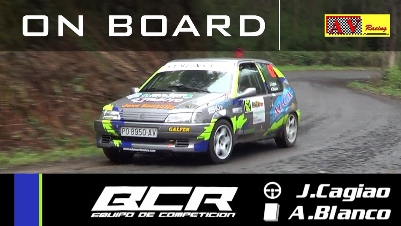 On Board Jorge Cagiao - Amelia Blanco | TC-1 San Sadurniño - As Somozas | Rallye de Ferrol 2016
