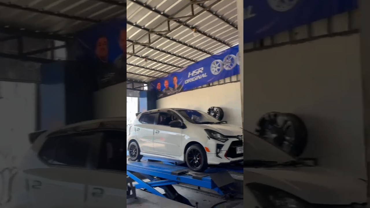 Toyota Agya Upgrade Velg Ring 15 Hsr Indy Boroko & Ban Mobil Accelera