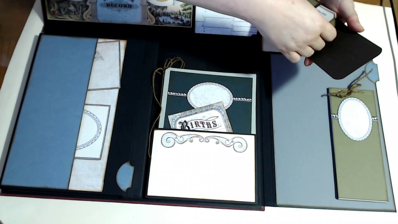 Family Tree Lapbook - Relative History - YouTube