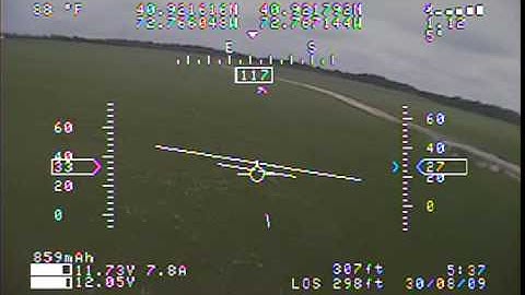 Weed wacking with my Maxi Swift