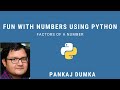 Factors of a number (using Python)