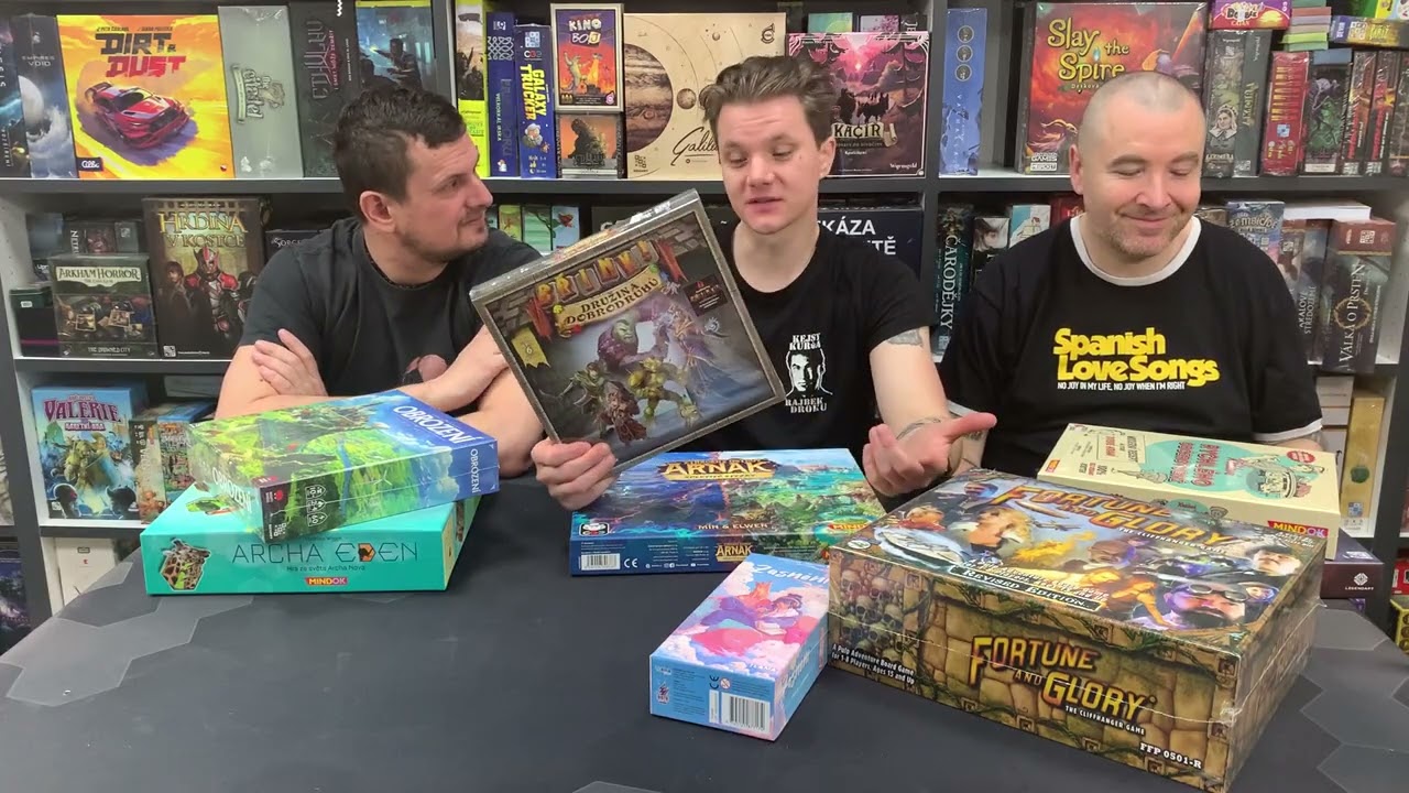 Co hrajeme v kanále, leden 2026