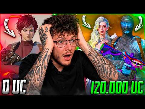 ЛУЧШАЯ ПРОКАЧКА АККАУНТА на 120000 UC В PUBG MOBILE! МУМИЯ, FERRARI, M416, ХОНОР, НАРУТО ПУБГ МОБАЙЛ