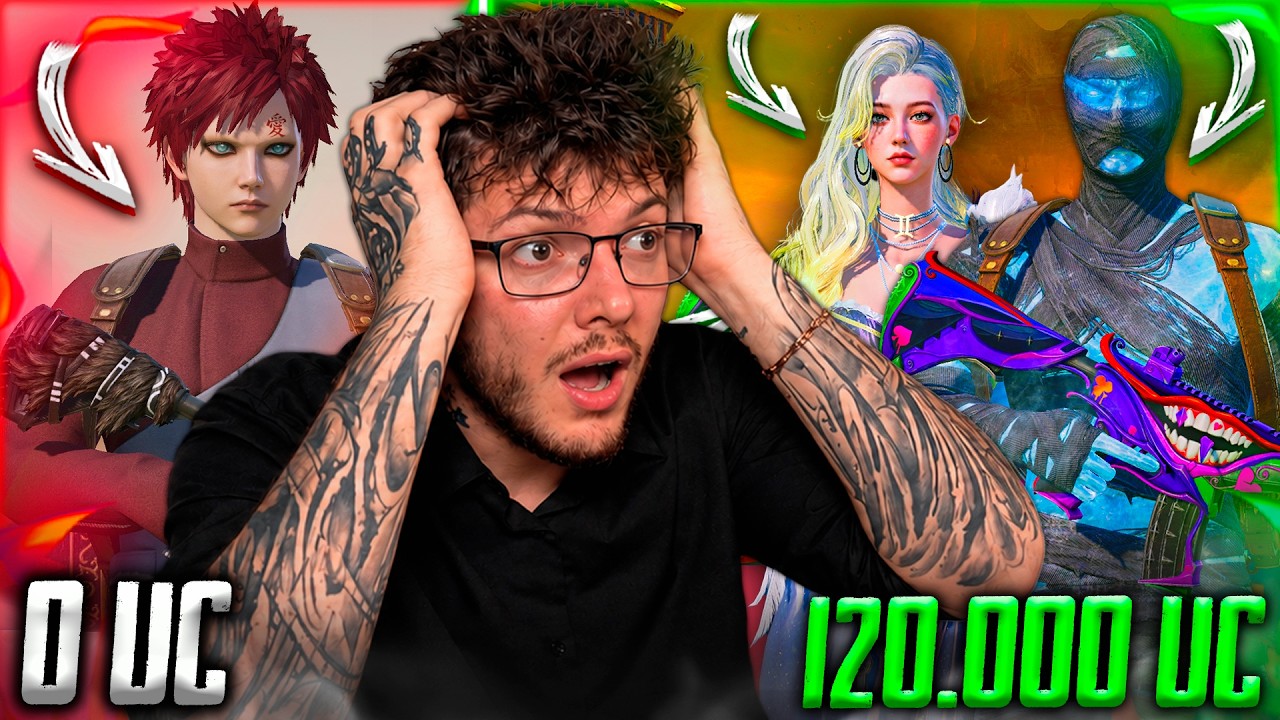ЛУЧШАЯ ПРОКАЧКА АККАУНТА на 120000 UC В PUBG MOBILE! МУМИЯ, FERRARI, M416, ХОНОР, НАРУТО ПУБГ МОБАЙЛ