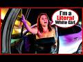 Drunk "White Girl" Passed Out Behind the Wheel