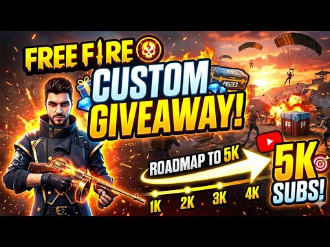 FF CUSTOM GIVEAWAY🎁✨