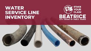 How to check your water service line material