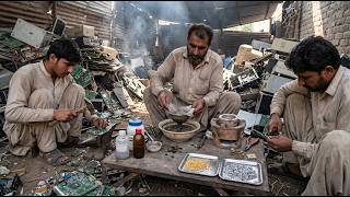 How chemistry helps us recover rare metals from electronic scrap?