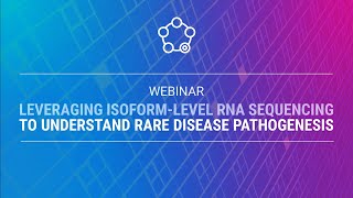 Leveraging isoform-level RNA sequencing to understand rare disease pathogenesis.
In this webinar, Dr. Carolina Jaramillo Oquendo, a Research Fellow at the University of Southampton, presents her analyses of rare disease samples, in collaboration with the University Hospital Southampton NHS Foundation Trust. Dr. Oquendo also discusses her groundbreaking work demonstrating how transcriptomics, utilizing the new full-length Kinnex RNA kit, has been instrumental in revealing the underlying biology in samples from individuals with rare diseases where short-read genome sequencing did not provide an explanation.
Learn more about PacBio at https://pacb.com/
Legal & Trademarks: Visit https://www.pacb.com/legal-and-trademarks/ Leveraging isoform-level RNA sequencing to understand rare disease pathogenesis.