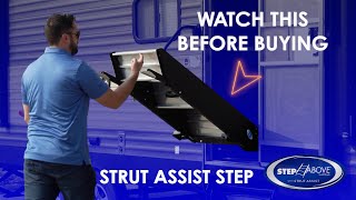Easily Upgrade and Stabilize Your RV's Steps With A MORryde Strut Assist StepAbove