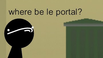 Le dance to access le portal ( ͡° ͜ʖ ͡°) | portal entry | le Stick Nodes