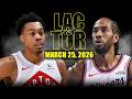 Los Angeles Clippers vs Toronto Raptors Full Game Highlights – March 25, 2026 | NBA Season