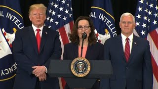 First female CIA director sworn in
