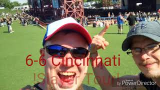 6-6 Cincinnati,Ohio  Slayer Tour!!