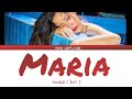 Hwasa Maria Lyrics 화사 마리아 가사 Color Coded Lyrics Han Rom Eng 