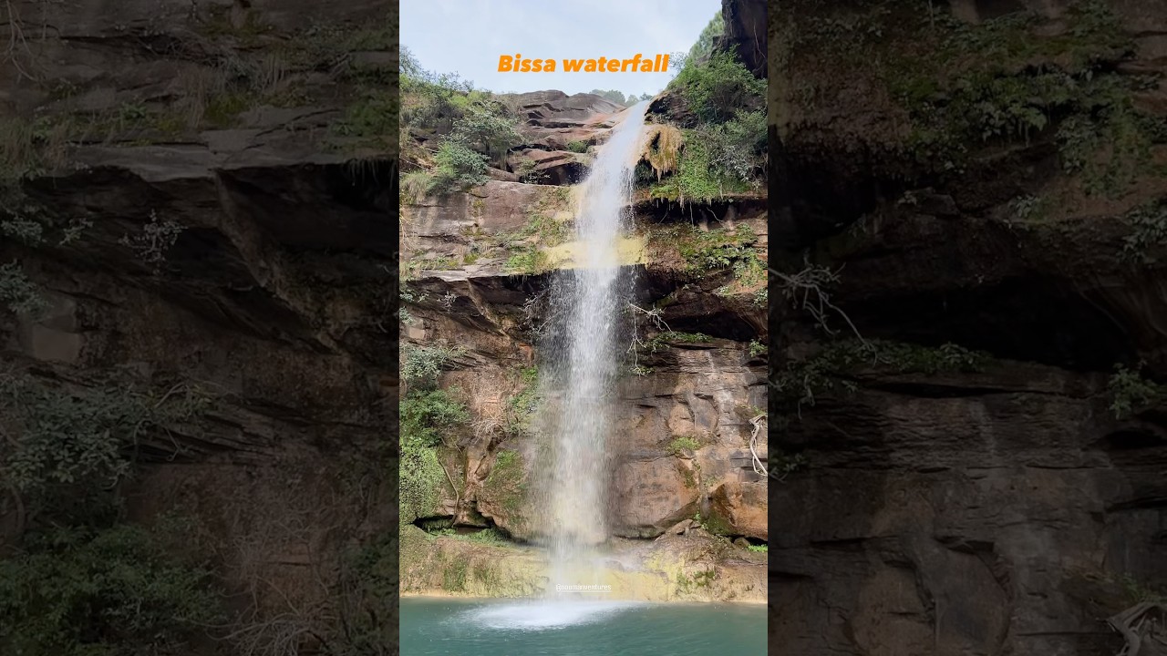 Beautiful Bissa waterfall Karore 