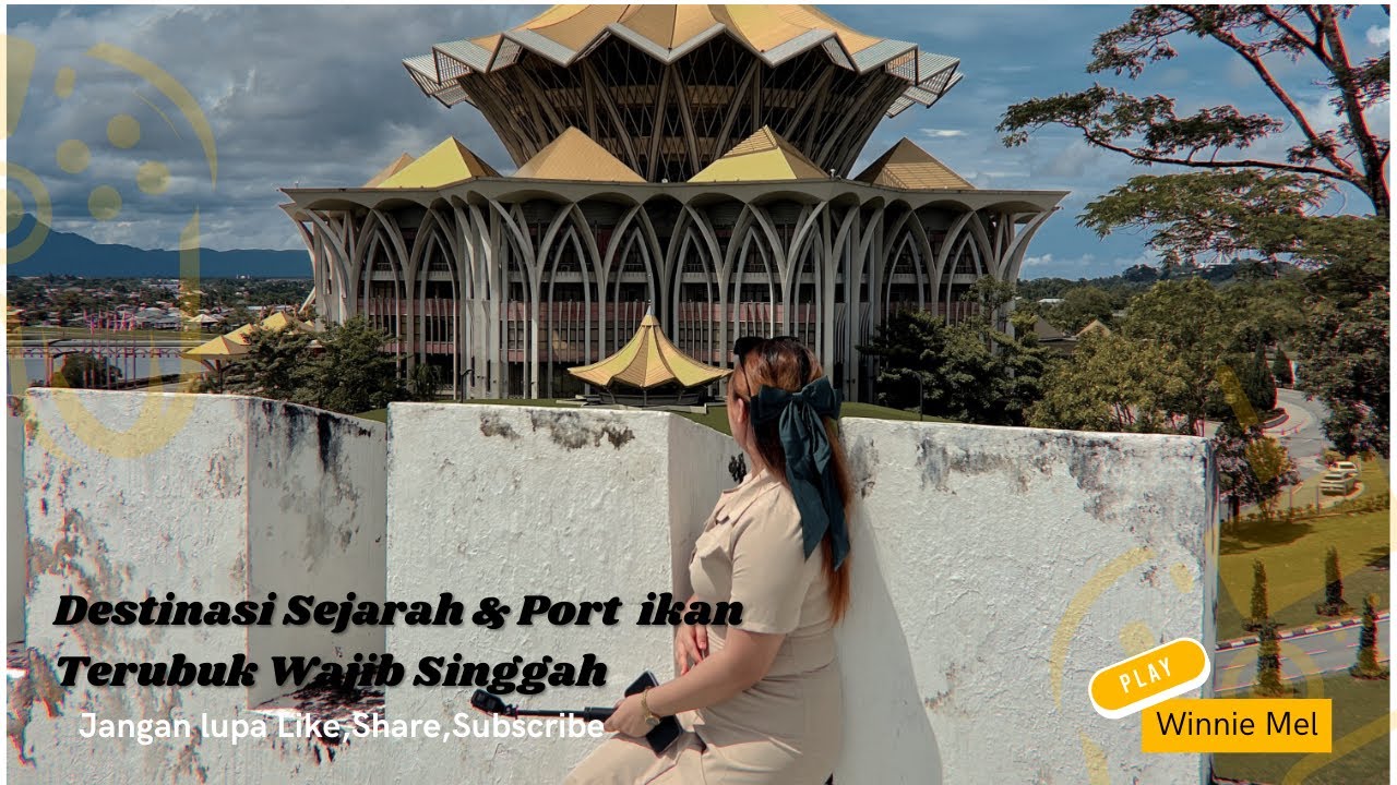 KUCHING! Port Sejarah Cantik // Ikan Terubuk Fresh Paling Best
