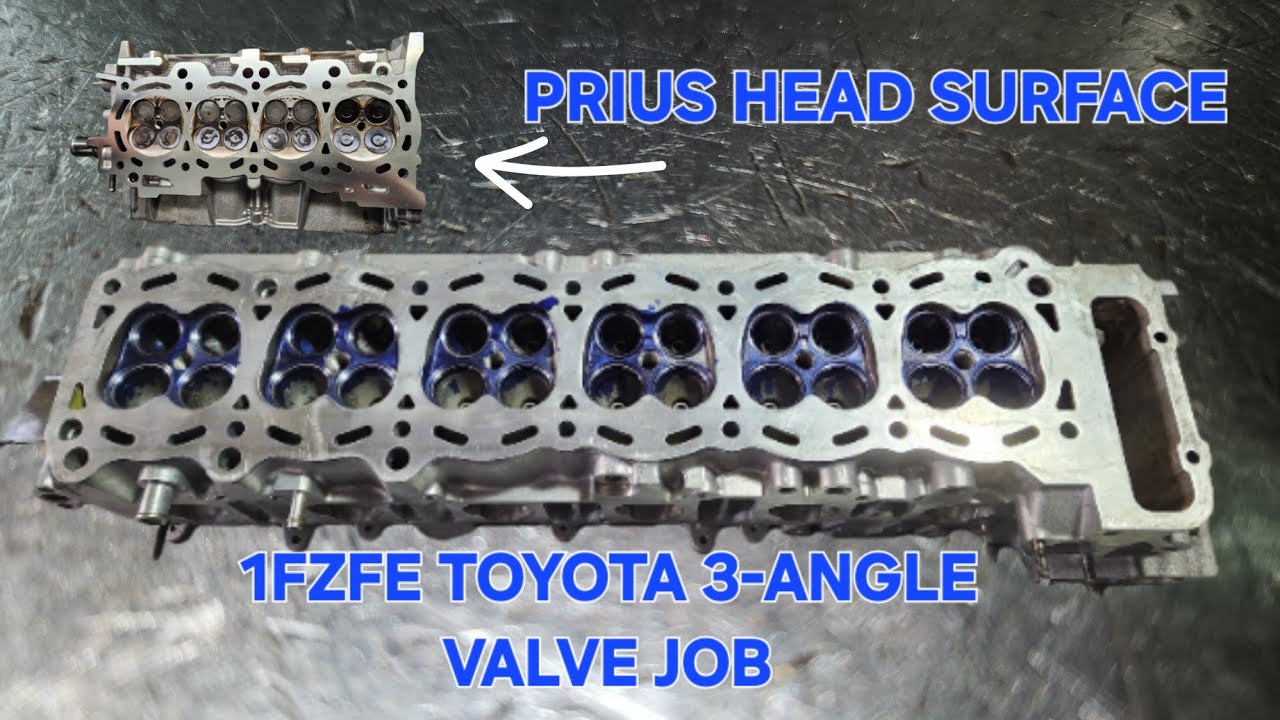Ремонт головки блока цилиндров Toyota 4.5, часть 2.