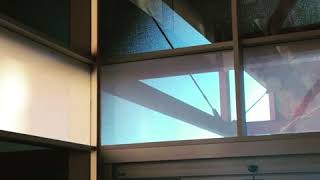 ClearShade IGU: A Striped Façade with Dynamic Views at Kaneko