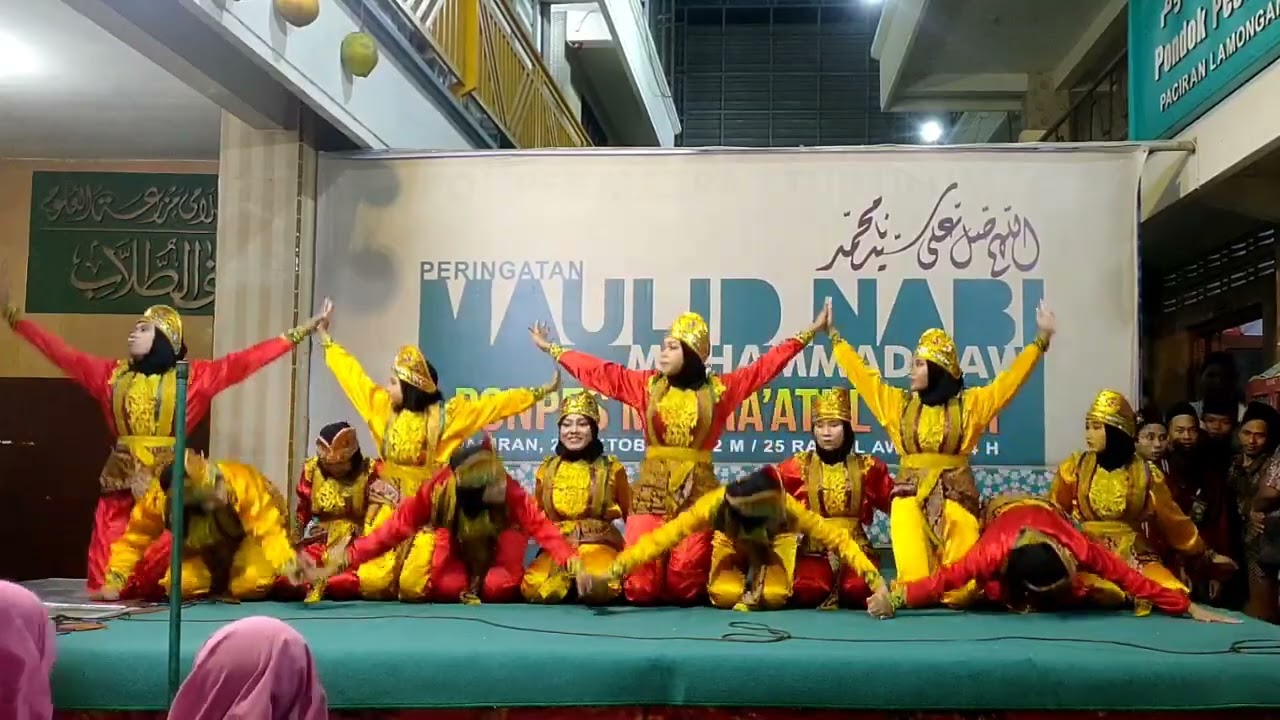 TARI SAMAN | BUNGONG JEUMPA | SANTRI PUTRI PONPES MAZRA'ATUL ULUM PACIRAN