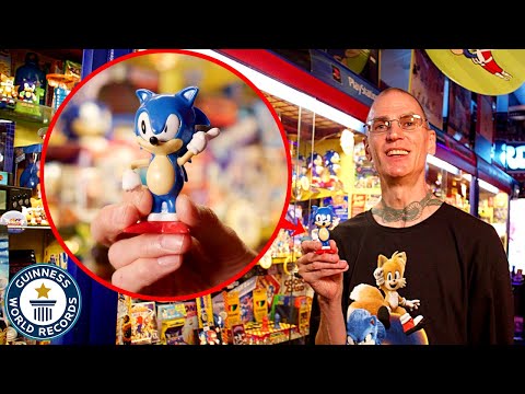 I have 3,000 Sonic The Hedgehog items! - Guinness World Records