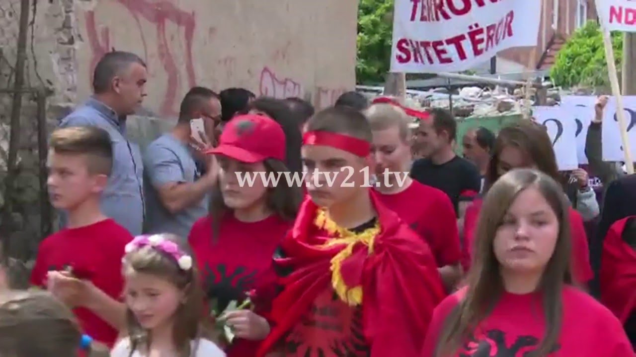 Pamje nga Marshi Protestues në Kumanovë - 9 Maj 2016