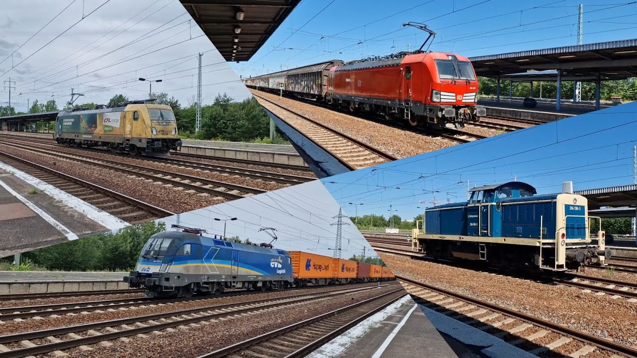 Zugverkehr in Schönefeld(24.6/30.6.2025)