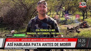 Caso Loan: investigan la muerte de un colaborador clave en la causa