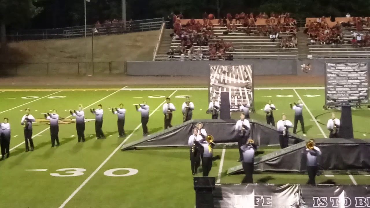 The Farmersville Farmers Marching Band Mineola Competition, video 1