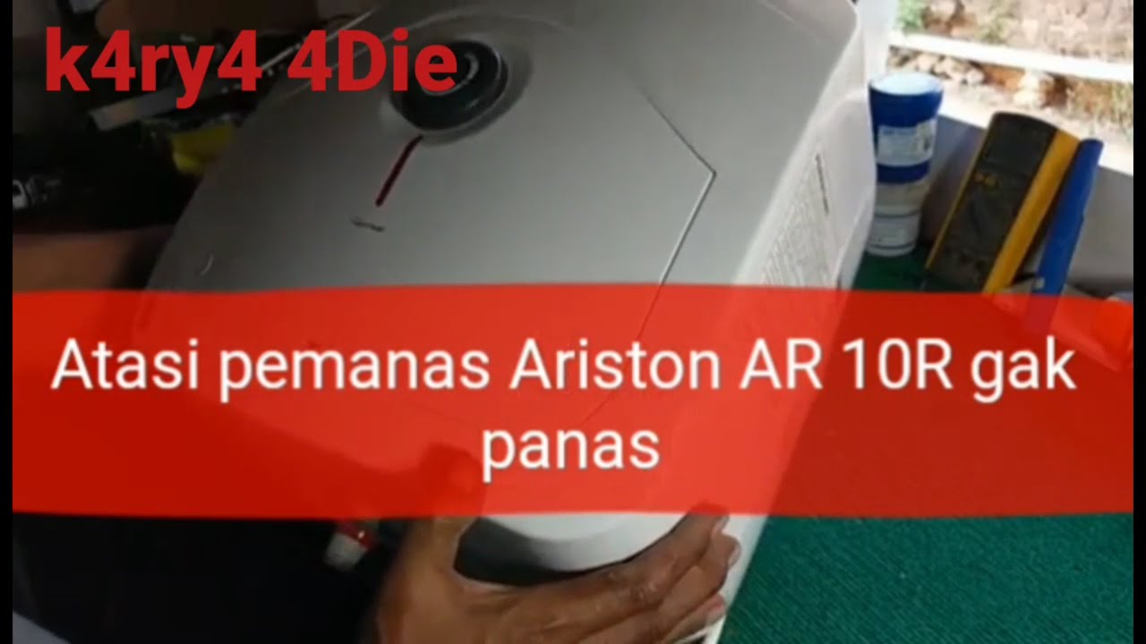water heater Ariston tidak panas YouTube