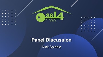 Panel Discussion - Moderator: Nick Spinale