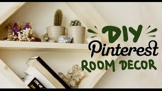 DIY Декор для Дома // Pinterest Inspired Room Decor(Надеюсь наши идеи вдохновят вас на то, чтобы сделать своими руками что-то для вашего пространства. Снимать..., 2016-08-04T05:00:00.000Z)