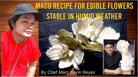 Maco Recipe For Edible Flowers | The Best For Humid Weather | By Chef Marc Kevin Reyes