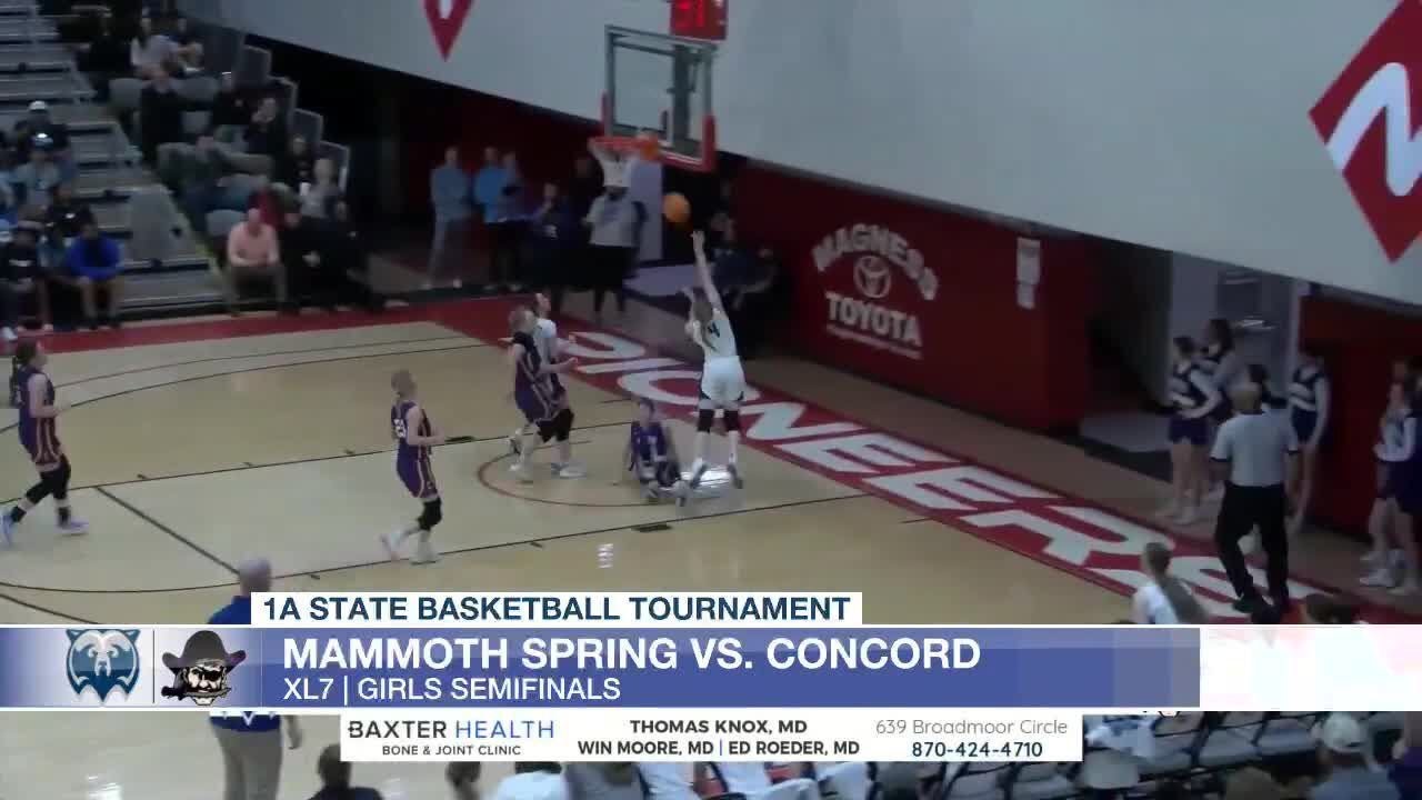 2024 1A State Basketball Tournament: Mammoth Spring girls beat Concord ...