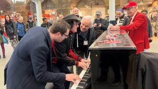 You WONT BELIEVE What We Did at the Public Piano!