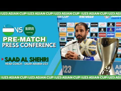 Saad Al Shehri&#39;s Pre Match Press Conference | Uzbekistan vs Saudi Arabia | AFC U23 Asian Cup 2022