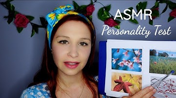 [ASMR] Personality Test: decision making trigger (soft spoken, tapping, rain sounds)