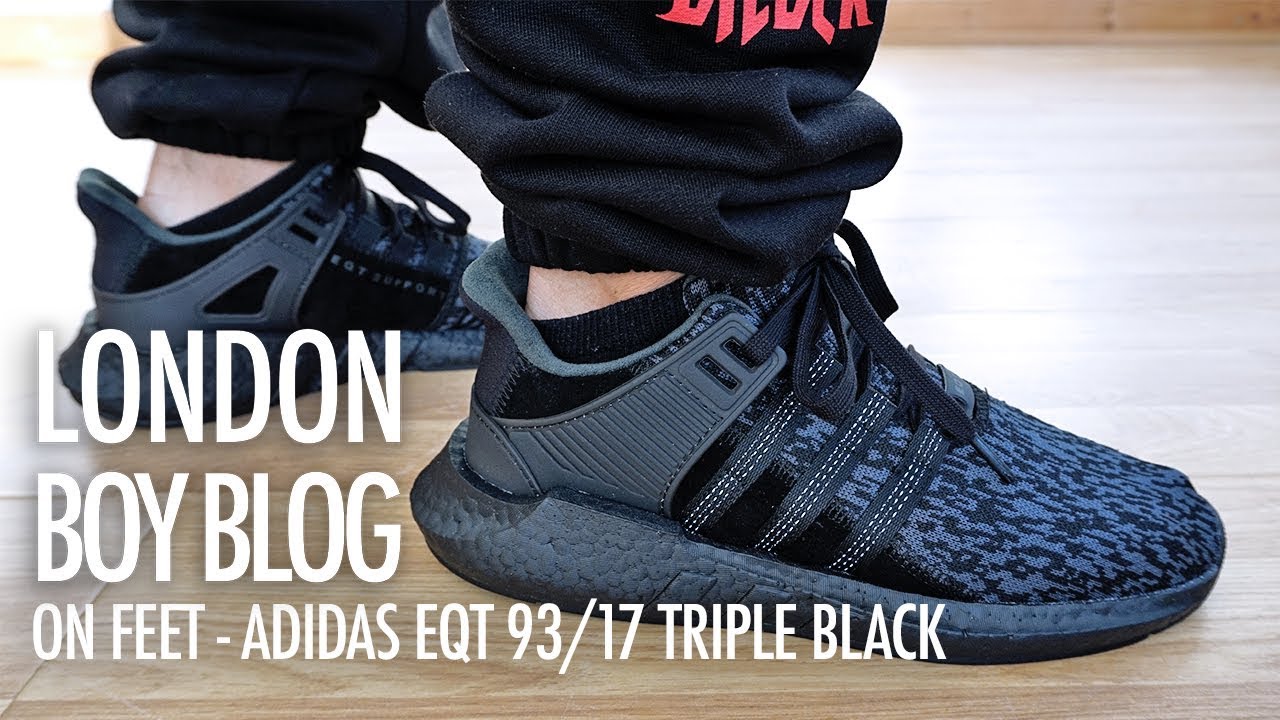 adidas eqt black on black