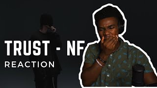 NF // TRUST(feat. Tech N9ne) Reaction- DRUMMER REACTS