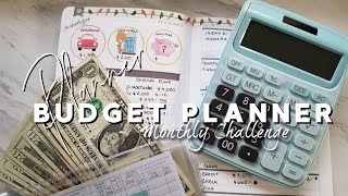 My Budget Planner Monthly Challenge