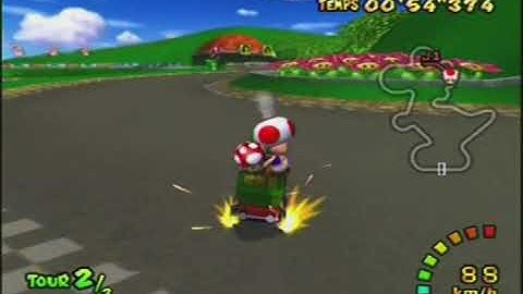 Yoshi Circuit -Flap : 32"382 ~ Mario Kart: Double Dash!!