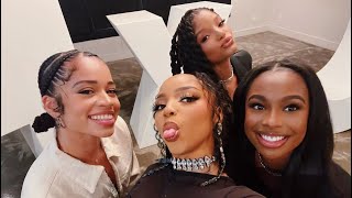ChloexHalle Celebrate The Launch Of The New Victoria Secret Pink Collection