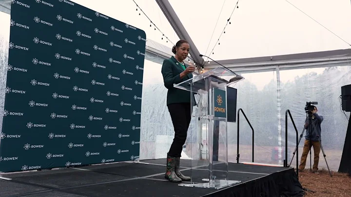 Rowen Foundation Breaks Ground With Ceremonial Tre...