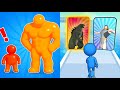 Tall Man Run VS Monster Draft Max Levels Unlocked Speedrun Gameplay