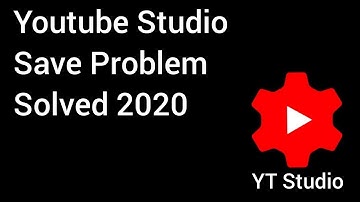 Youtube Studio Thumbnail Save Problem 2020 [[SOLVED]]