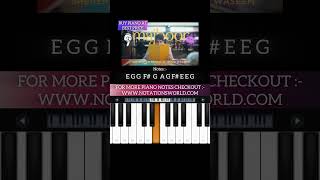 Majboor Piano Tutorial + Notes | Sheheryar Rehan x Zoha Waseem | #pianonotes #pianotutorial #piano