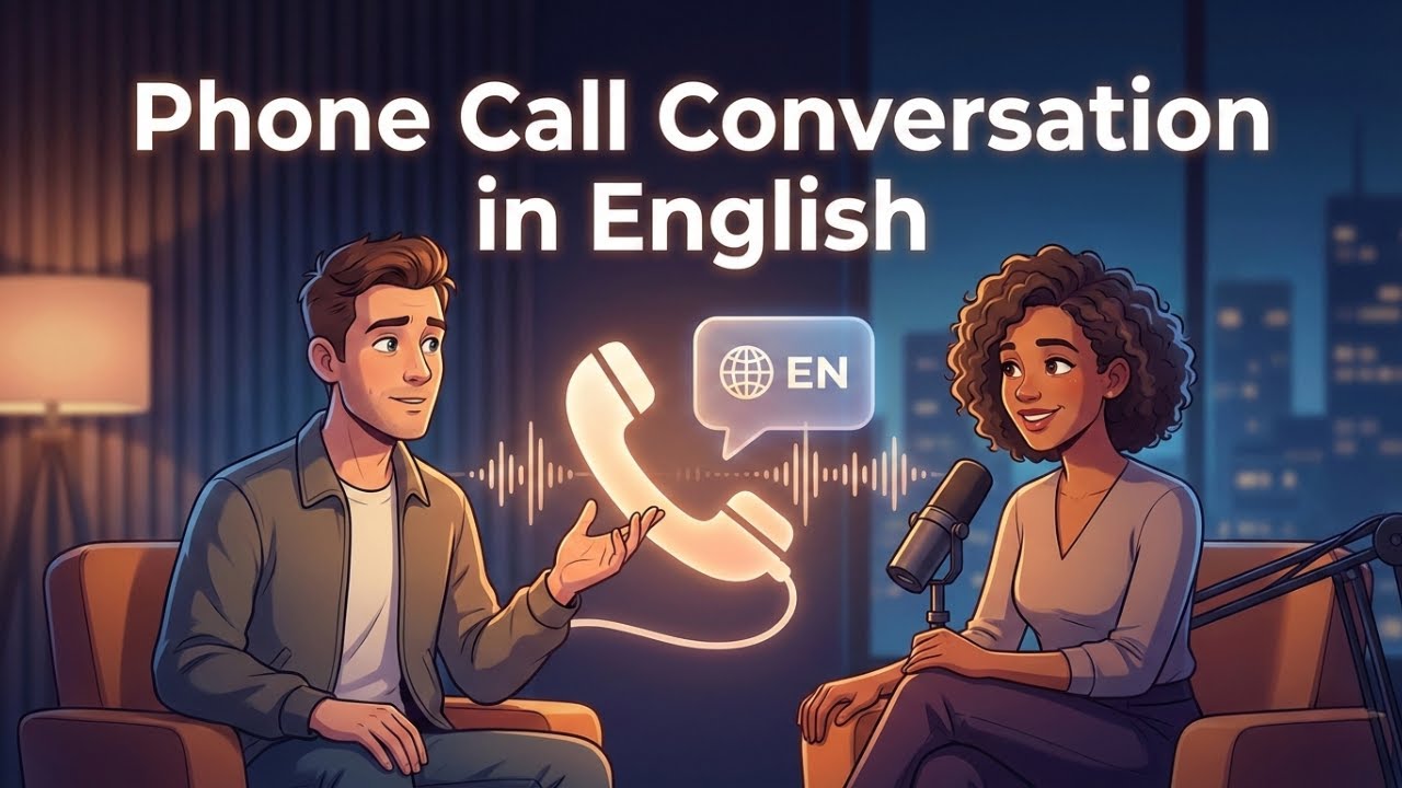 Scared to Speak on the Phone? Essential English Telephone Phrases - YouTube